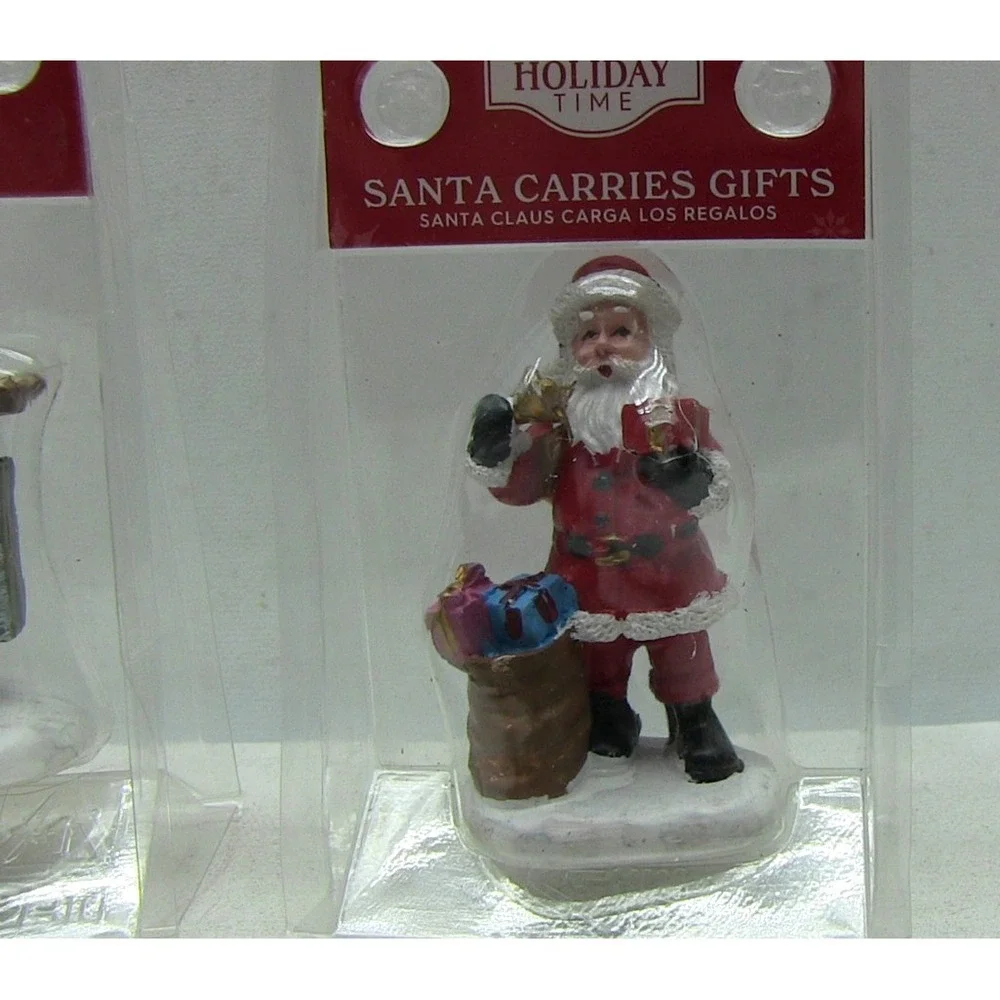 2022 Holiday Time Christmas Village Santa & 